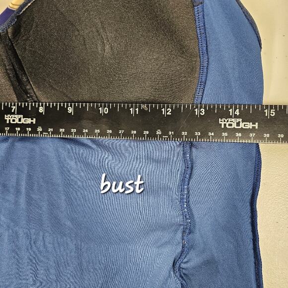 Romenza Targo One Piece Navy + Floral Bandeau Swimsuit Size 6-8* *READ - Picture 8 of 13